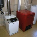diesel heating boiler for a private home
