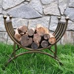 Do-it-yourself firewood maker: simple and complex options, materials, step-by-step instructions, 200 real photos