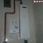 Electric boiler for heating