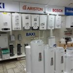 Gas boilers of different brands