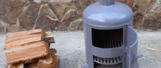 How to make a potbelly stove in the garage with your own hands