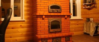 DIY Swedish brick stove - 85 photos and detailed diagram
