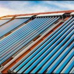 solar heating collector units