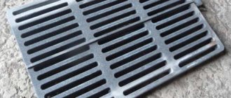 cast iron grate for furnace dimensions