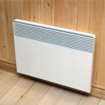 Convector heater for garage