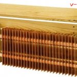 DIY copper heating radiator