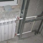 Is it possible to sew up heating pipes with plasterboard in a private house?