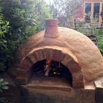 The picture shows a clay oven