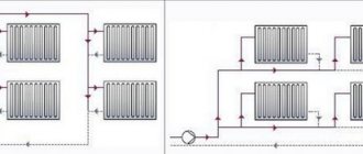 Single pipe heating system