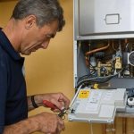 connecting a gas boiler in a private house
