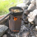 DIY camp stove