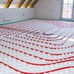 Heated floor system