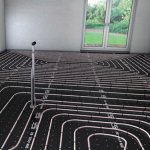 brackets for fastening underfloor heating pipes