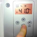 gas boiler temperature