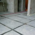 Floor insulation with penoplex