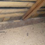 sawdust ceiling insulation